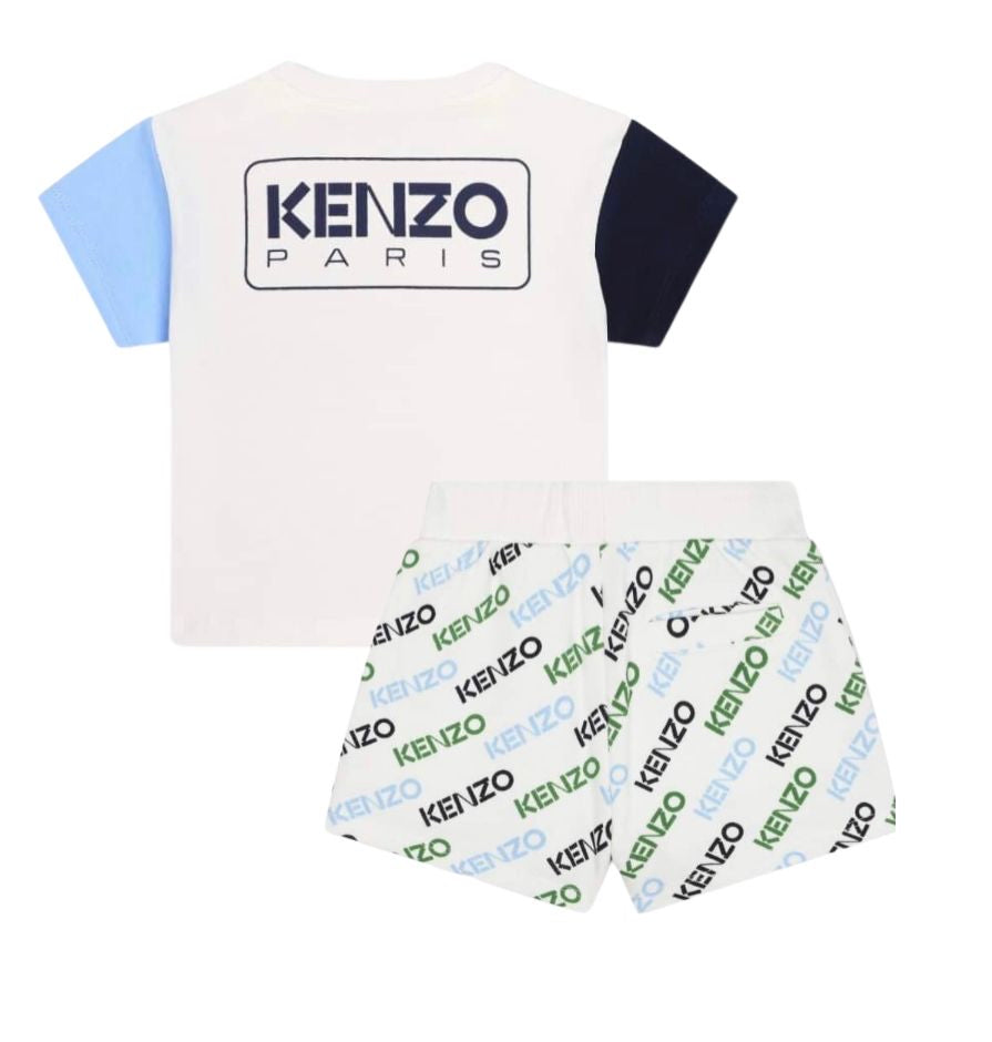 KENZO BABY/TODDLER SHORTS SET