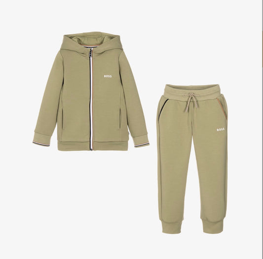 BOSS BOY ELM HOODED TRACKSUIT J53443/J53345