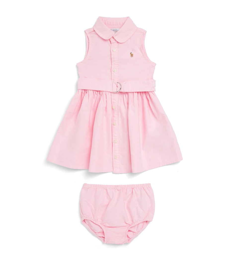 RALPH LAUREN BABY/TODDLER PINK DRESS 905800