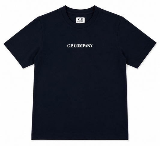 C.P Company T-Shirt in Total Eclipse Navy CMM00U