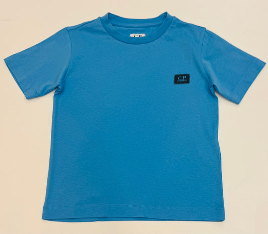 C.P.COMPANY BOYS SKY AZURE T SHIRT CMM00S