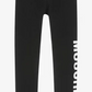 MOSCHINO KIDS BLACK LEGGINGS HDP06G