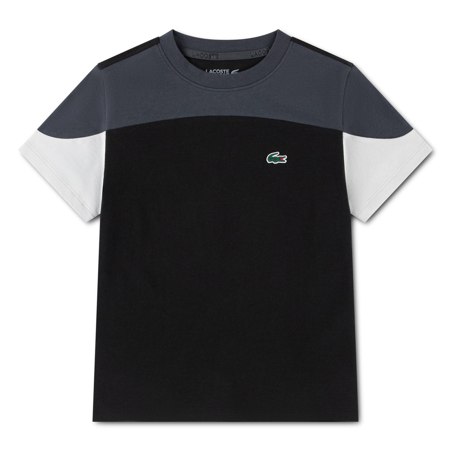LACOSTE COLOURBLOCK BOYS T SHIRT 847672