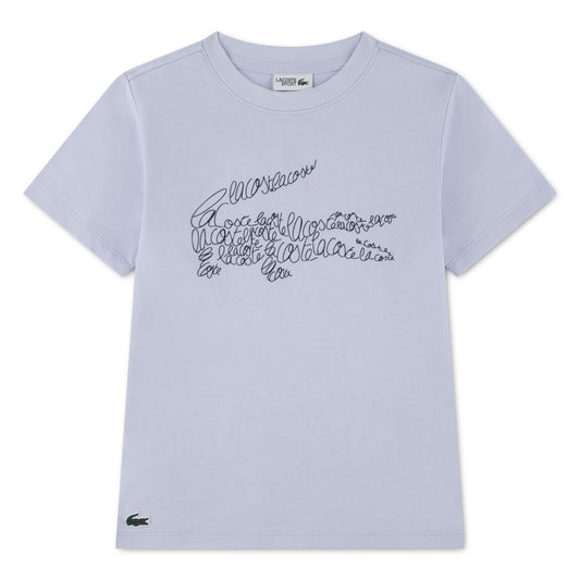 LACOSTE BOYS SKY BLUE T SHIRT 847832