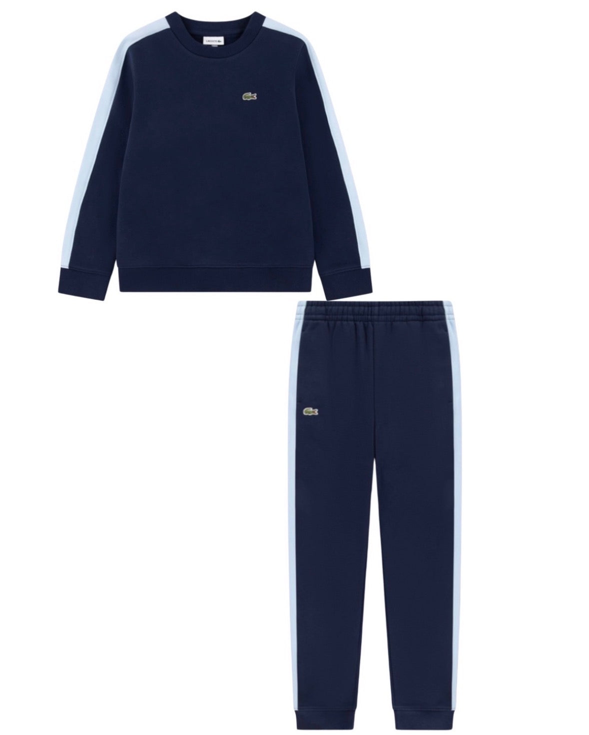 LACOSTE COLOURBLOCK CREW TRACKSUIT 847778/847777