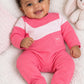 BOSS NB GIRL PINK BABY GROW J53325
