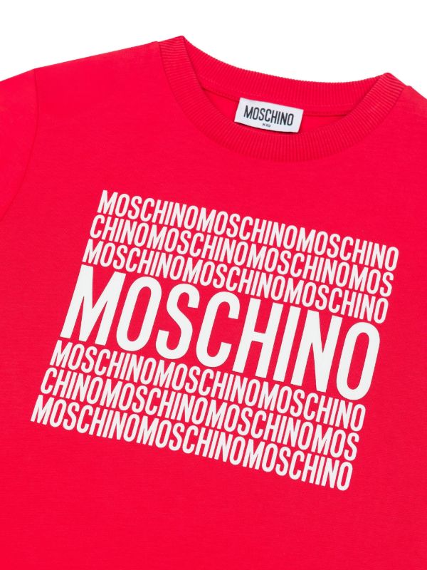 MOSCHINO RED SHORTS SET H6M04K-HUQ028