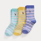 RALPH LAUREN OXFORD MULTI COLOUR SOCKS 96909