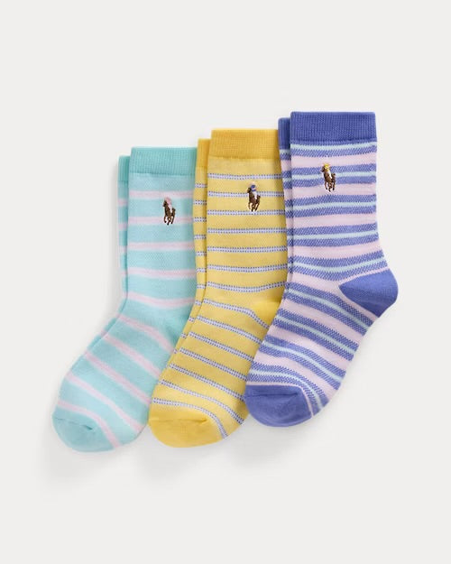 RALPH LAUREN OXFORD MULTI COLOUR SOCKS 96909