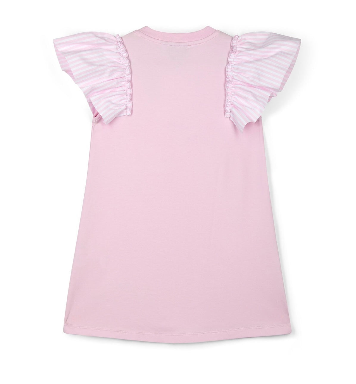 A DEE HEAVENLY HYDRANGEA CALI SWEAT DRESS WITH LARGE BOW DETAIL 1704 - PINK BLOSSOM