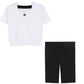 DKNY GIRLS CYCLE SHORTS SET D62624/D62576