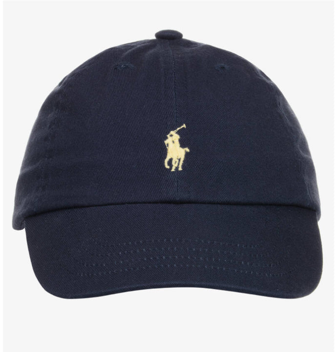 RALPH LAUREN NAVY CAP.