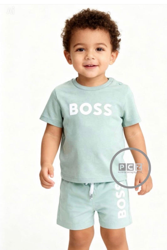 BOSS BABY/TODDLER SPROUT GREEN T SHIRT JJ52712
