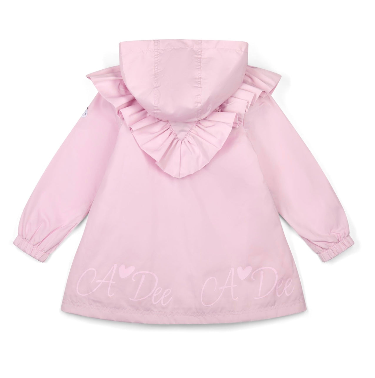 A DEE HEAVENLY HYDRANGEA CELINE FRILL JACKET WITH LOGO 1202 - PINK BLOSSOM