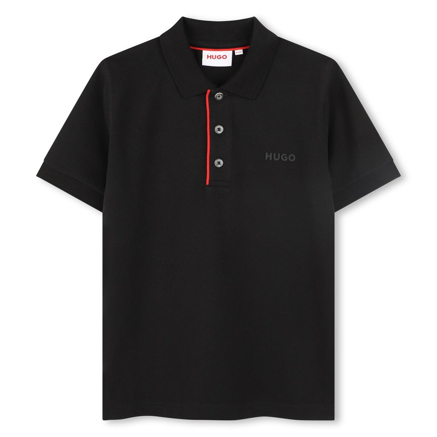 HUGO BLACK POLO SHIRT G00344