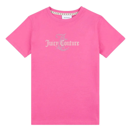 JUICY COUTURE BRIGHT PINK T SHIRT