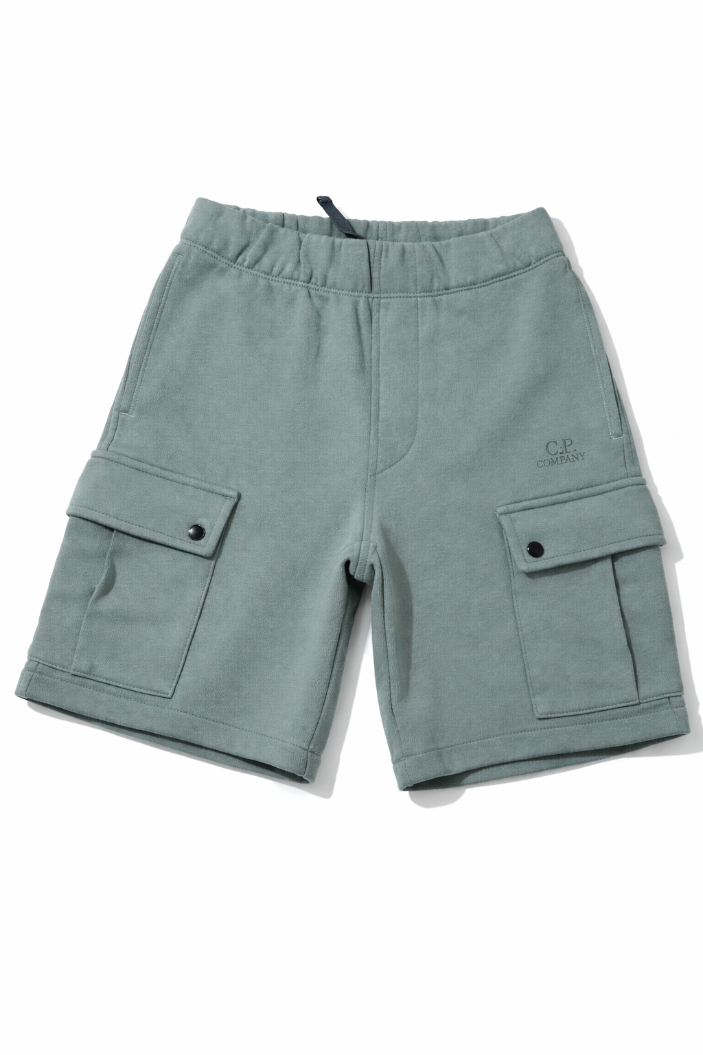 C.P.COMPANY BOYS SILVER BLUE T SHIRT/SHORTS SET CUG006