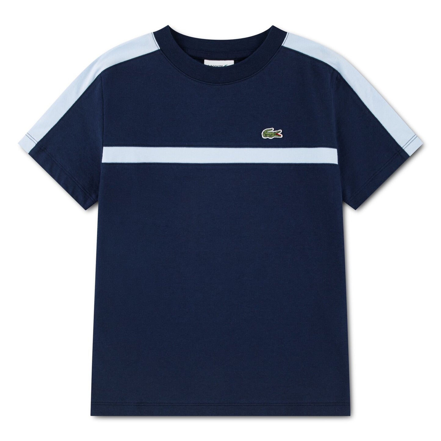 LACOSTE COLOURBLOCK STRIPED T SHIRT 847774