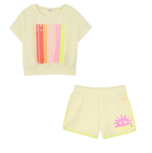 BILLIEBLUSH YELLOW SHORTS SET U20945