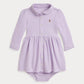 RALPH LAUREN BABY/TODDLER LILAC DRESS