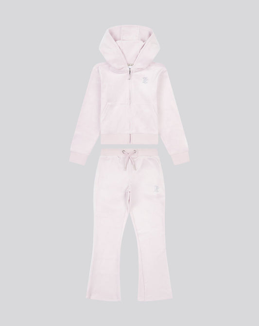 JUICY COUTURE LAVENDER FOG VELOUR TRACKSUIT JBX6594