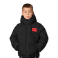 HUGO PUFFER JACKET IN BLACK G01254
