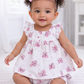 DEOLINDA BABY/TODDLER GIRL ELLIE BLOOMER SET