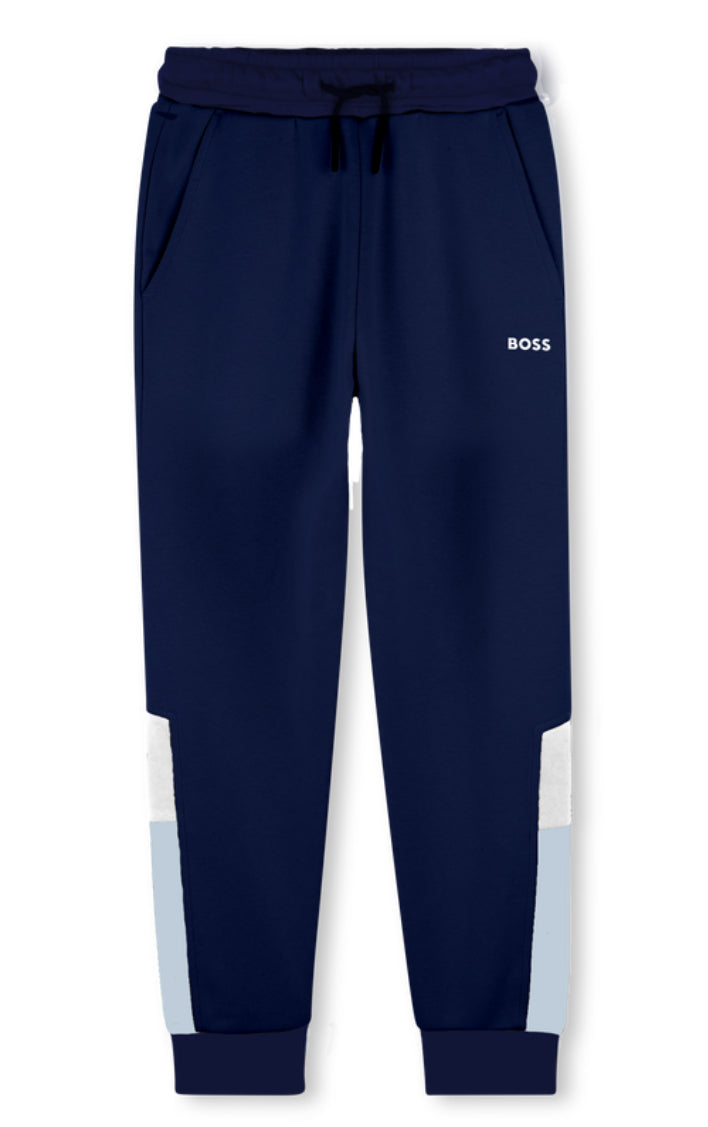 BOSS NAVY JOGGING PANTS J52290