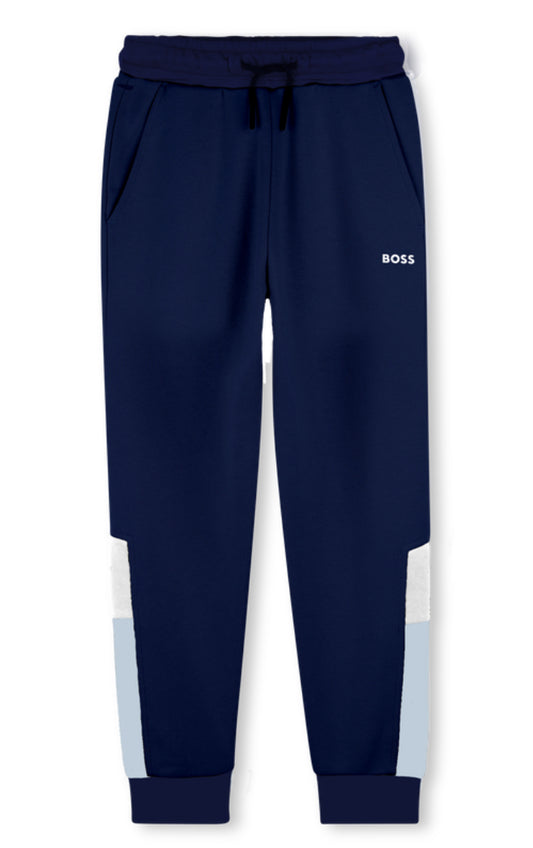 BOSS NAVY JOGGING PANTS J52290