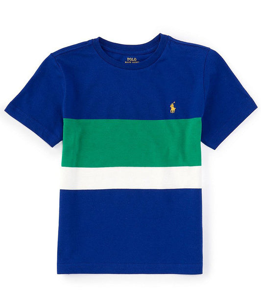 RALPH LAUREN BLUE/GREEN T SHIRT K244BC08A