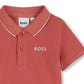BOSS BABY/TODDLER RASPBERRY POLO SHIRT J52713