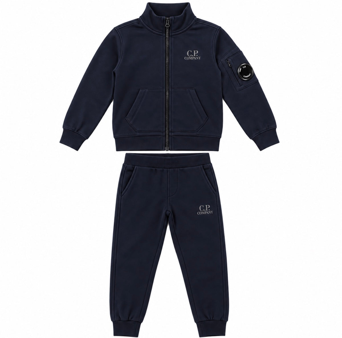 CP COMPANY LENS TRACKSUIT IN NAVY CNK007