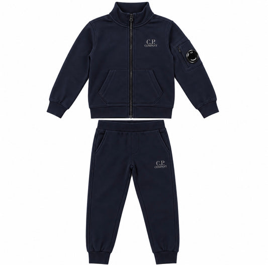 CP COMPANY LENS TRACKSUIT IN NAVY CNK007