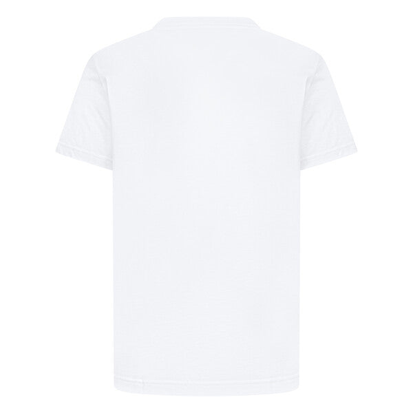 JORDAN WHITE BIG LOGO T SHIRT AIR STRETCH 95D628
