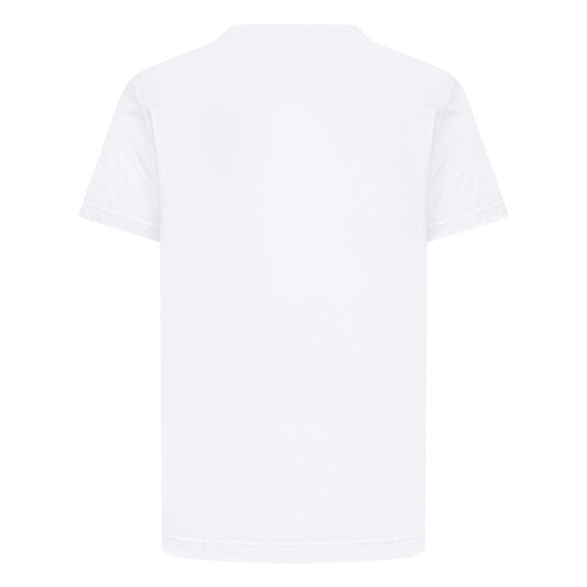 JORDAN WHITE BIG LOGO T SHIRT AIR STRETCH 95D628