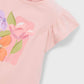 MAYORAL PINK T SHIRT & SKORT SET 3.007/3.096