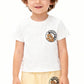 MOSCHINO BABY/TODDLER WHITE/BEIGE SHORTS SET M6G00M