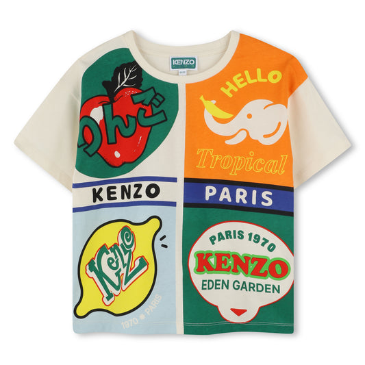 KENZO KIDS  MULTI T SHIRT K61068