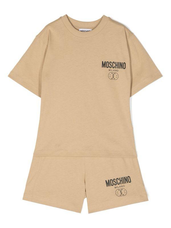 Moschino Beige Shorts Set