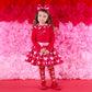 A DEE LARA RED HEART DRESS W251701