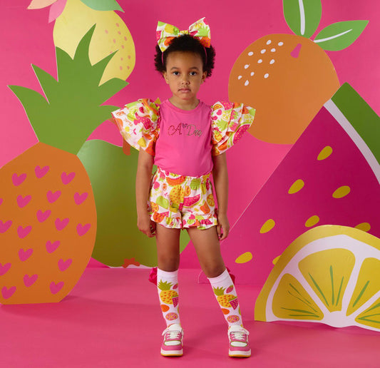 A DEE TABITHA TUTTI FRUTTI SHORT SET