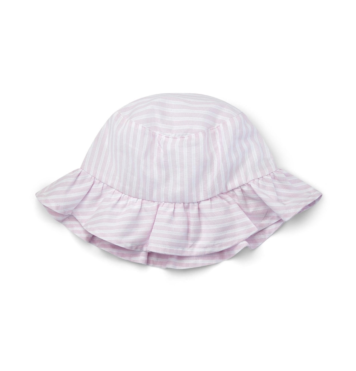 A DEE HEAVENLY HYDRANGEA DREAM SEERSUCKER BUCKET HAT 1910 - PINK BLOSSOM