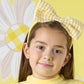 A DEE DAISY DREAMER DUCLIE CHECK HEADBAND 2913 - SWEET LEMON