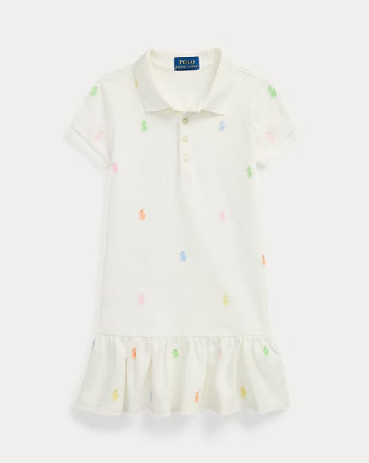 RALPH LAUREN GIRLS WHITE DRESS 966713