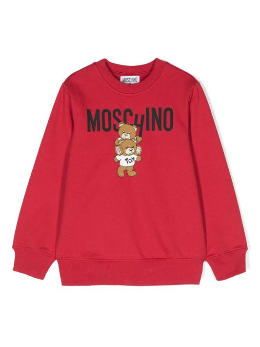 MOSCHINO RED SWEATSHIRT H6F05R