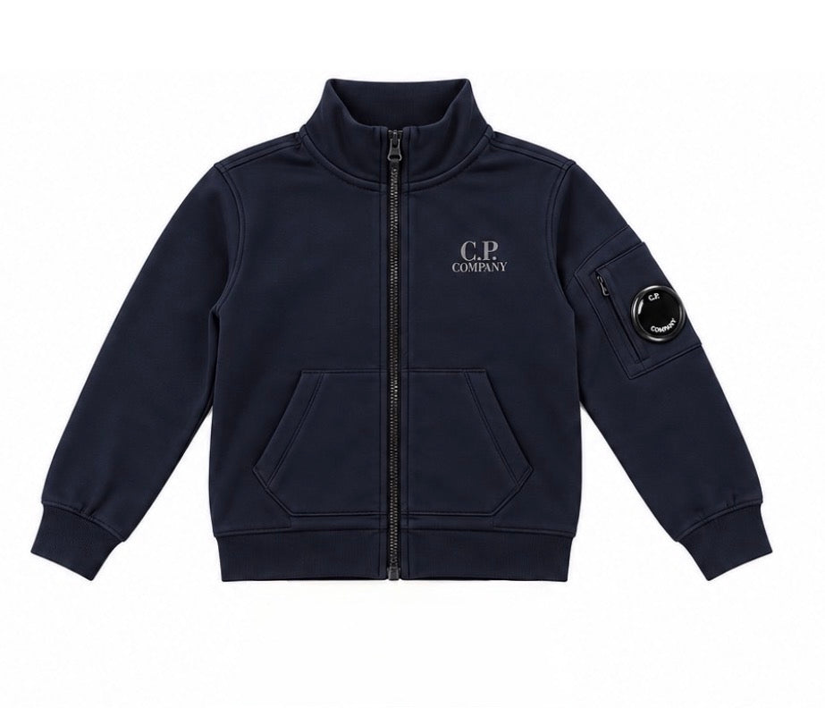 CP COMPANY LENS TRACKSUIT IN NAVY CNK007