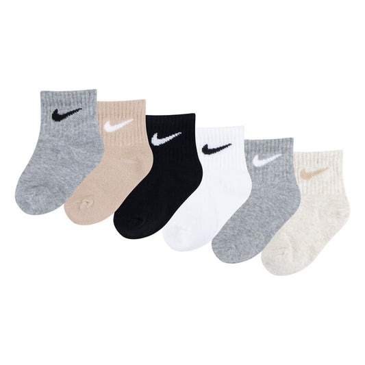 NIKE SWOOSH TODDLER 6PK SOCKS NN0641