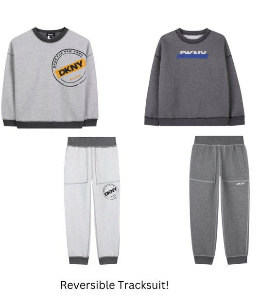 DKNY BOYS REVERSIBLE TRACKSUIT D62429/D62424