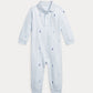 RALPH LAUREN BABY BLUE ALL IN ONE