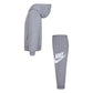 NIKE GREY CLUB HOODED TRACKSUIT 86L-135